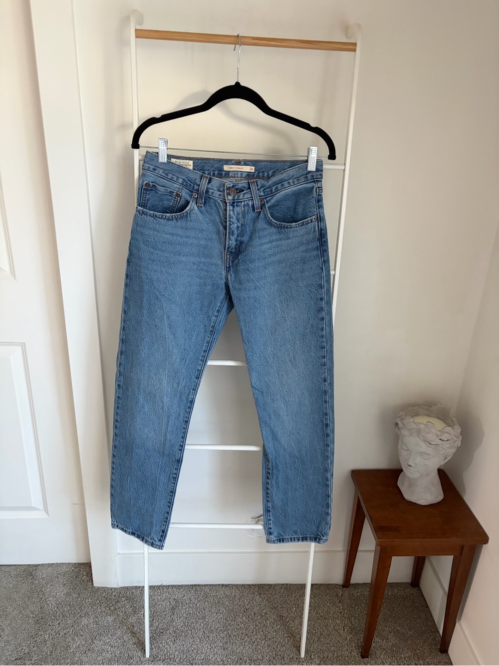 Levi’s middy straight jeans